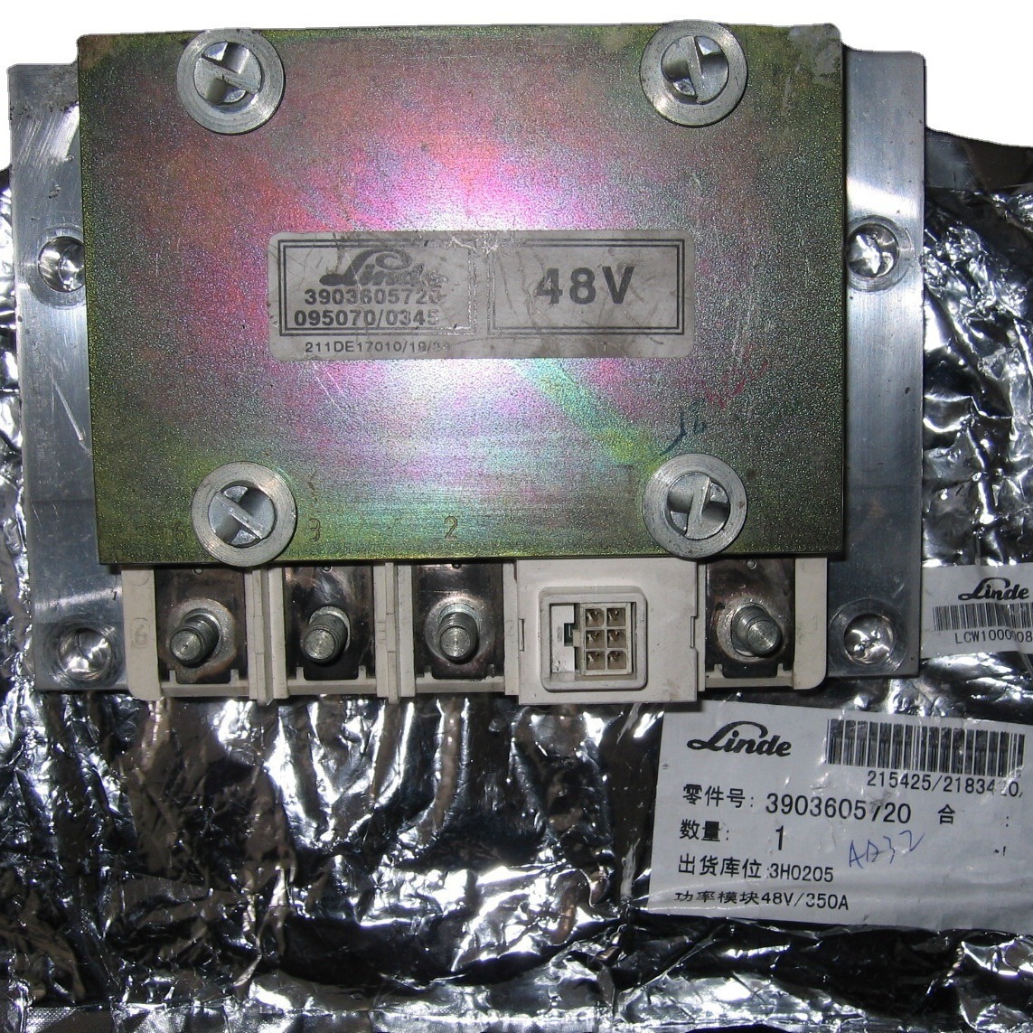 林德E15C 拆车模块 3903605720