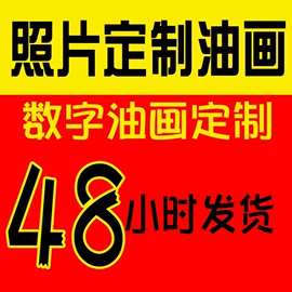 DIY/数字油画;美术颜料;相框、画框