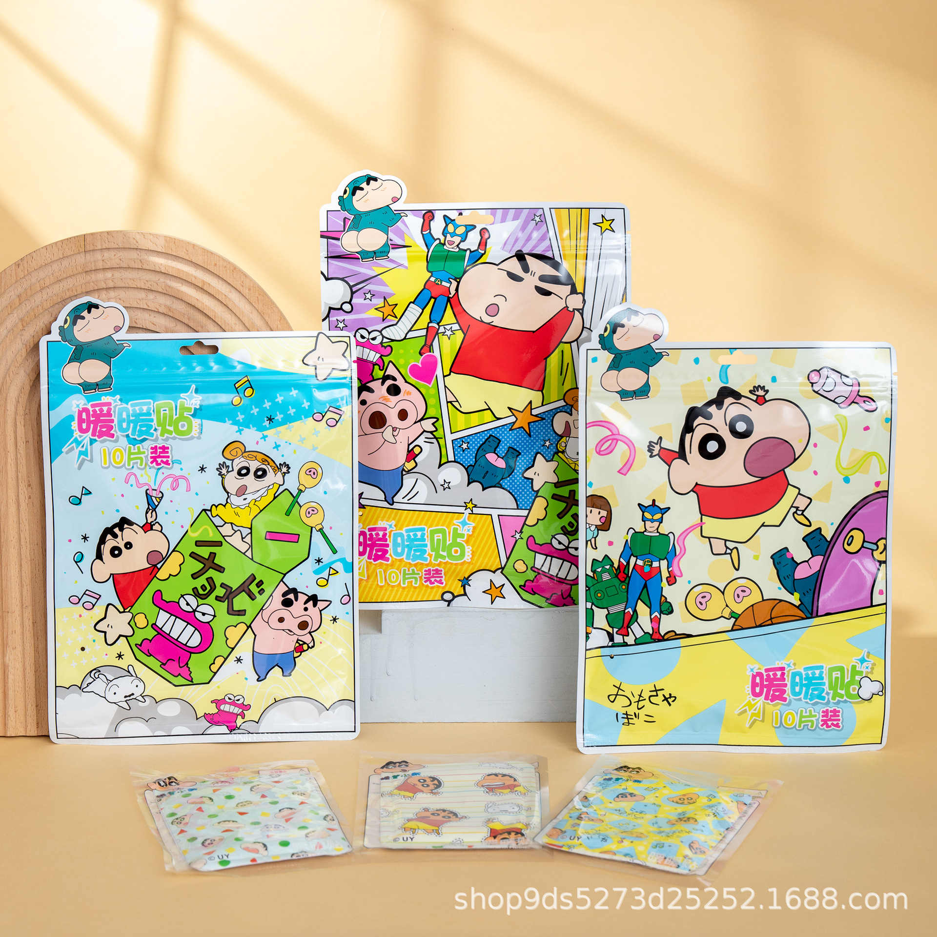 Nuevo crayón de estante pequeño nuevo calentamiento auto-calentamiento pegatinas de estómago pegatinas de calentamiento de pies pegatinas de calentamiento pegatinas de calentamiento de bebé