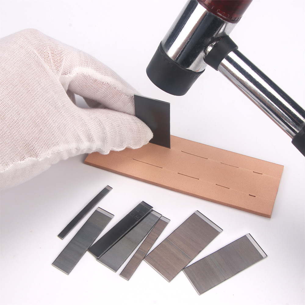 DIY手工工具 皮革一字斩 打孔冲孔斩 3,5,8，10,12,15，18,20毫米