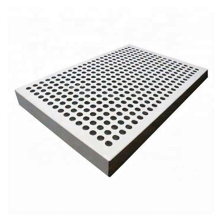 Суэцкая кольцевидная punching plate galvanised stainless steel 1mm plate thickness punching plate 1 meter wide two meters long 304 hole plate