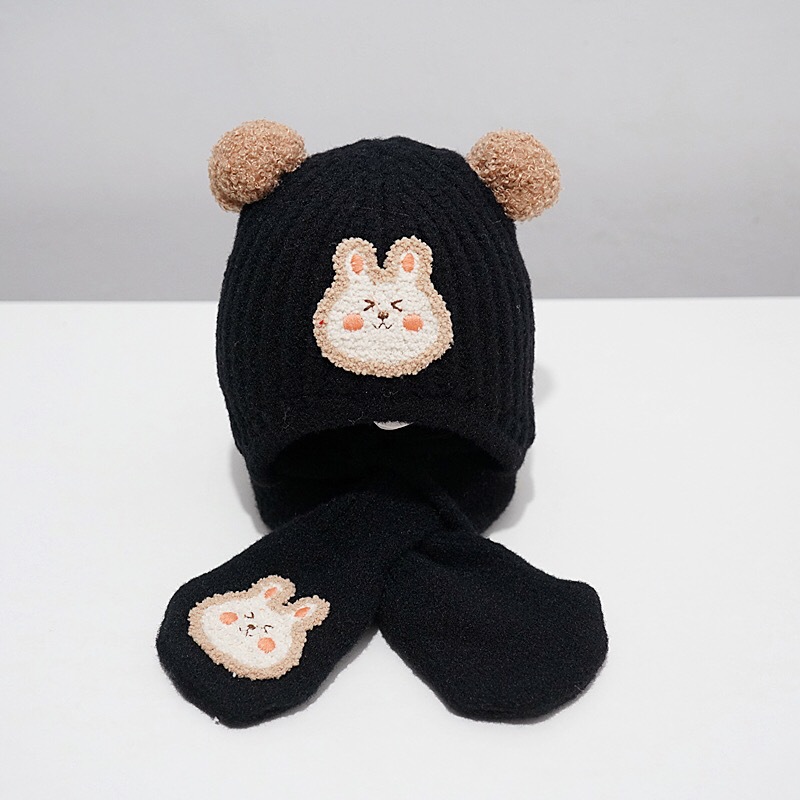 Enfants Unisexe Mignon Sucré Animal Bonnet De Laine display picture 8