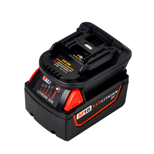 Brand lithium battery adapter BPS18M to DM18M, BS18MT, 20V~18V, Mutami compatible
