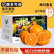 秭归伦晚橙子新鲜脐橙当季水果整箱10斤大果春橙官方冰糖果冻甜橙