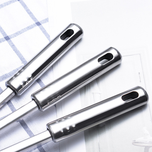 Spatula full set of stainless steel kitchen utensils seven-piece set with anti-scald handle nine-bead spatula and spoon kitchen supplies set cooking utensils