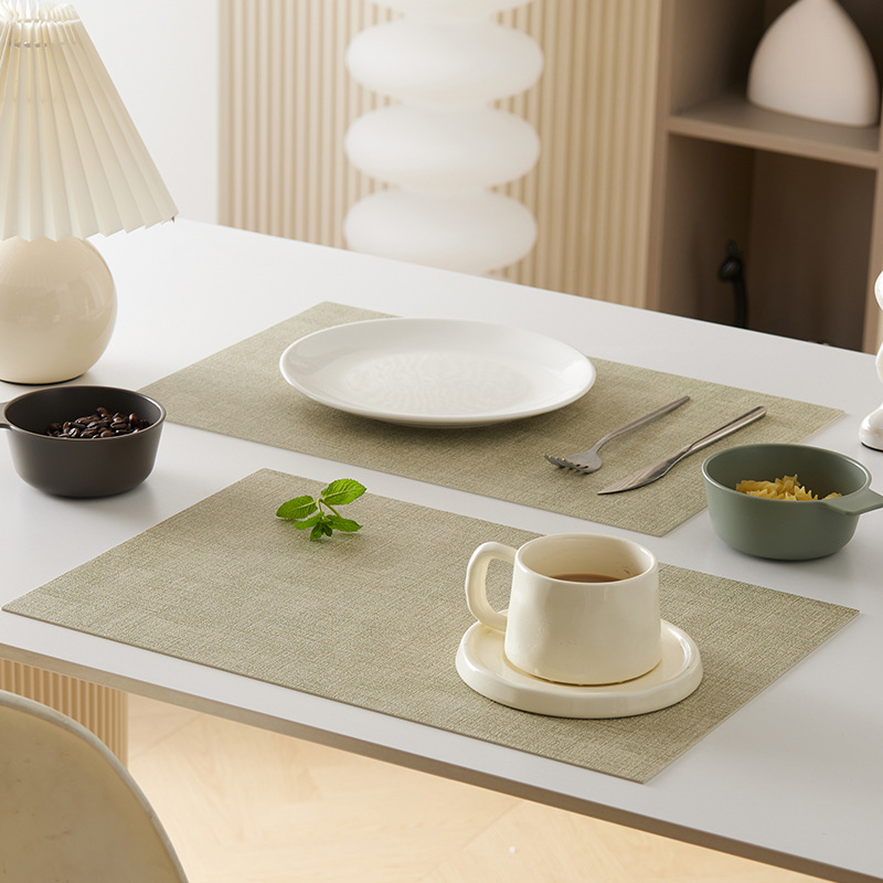 Tapete de mesa estilo occidental, tapete nórdico aislante del calor, tapete para cuencos, tapete para tazas, tapete doméstico antiescaldaduras, tapete de mesa impermeable y aislante del calor, tapete para café.