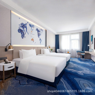Kailiad Chain Hotel Apartment Big Bed Standard Room Hotel Paint Furniture Standard Room Full Homestay Apartment