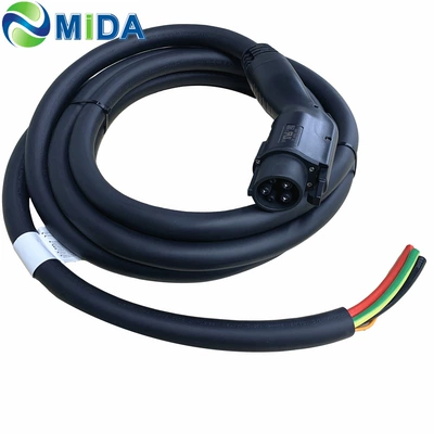 American Standard AC gun 80A J1772 type1 extension cable electric car AC charging gun cable (Elektrikli avtomobil şarj cihazları) - 80a-5-m