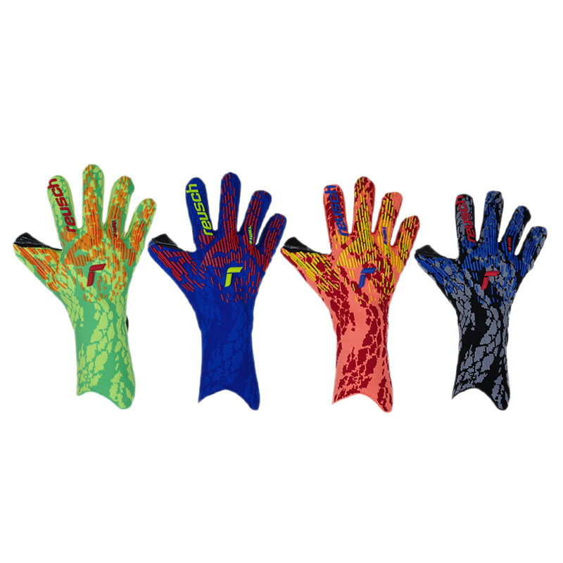 Football Training Gloves, Non-Slip, Top-Of-The-Line Goalkeeper Gloves for Youth and Adults for Professional Competition