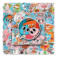 50 pieces of Forrest Gump's Wonderful World Personalized Doodle Sticker Luggage Laptop Car Waterproof Decorative Sticker