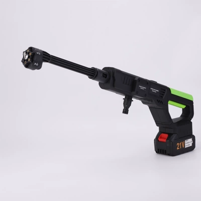 High-Pressure Car Wash Water Gun, High pressure car wash water gun - 674637-black-green-bare-metal