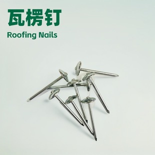 Straight Corrugated Nails, Roofing Nails, Asbestos Tile Nails, Color Steel Tile Nails, Large Cap Nails Nails10*2.5Nigeria