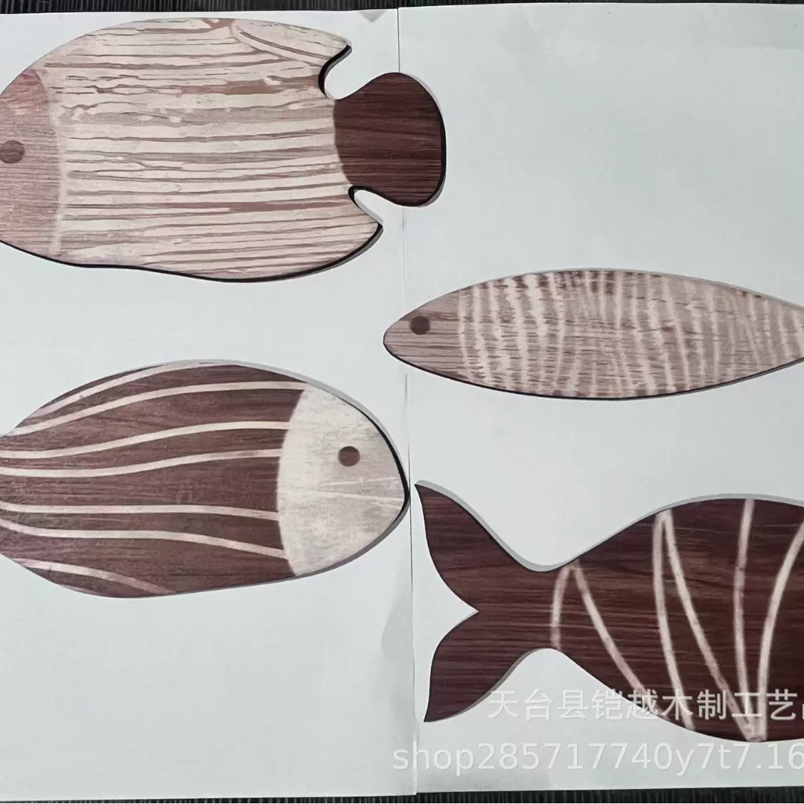 复古木制鱼墙壁装饰海滩航海沿海主题鱼墙雕塑海洋鱼墙艺术挂饰