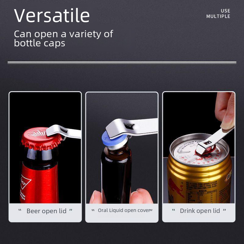 Oral liquid bottle opener cap opener beer bottle starter children medicine bottle opener penicillin aluminum cap opener wholesale
