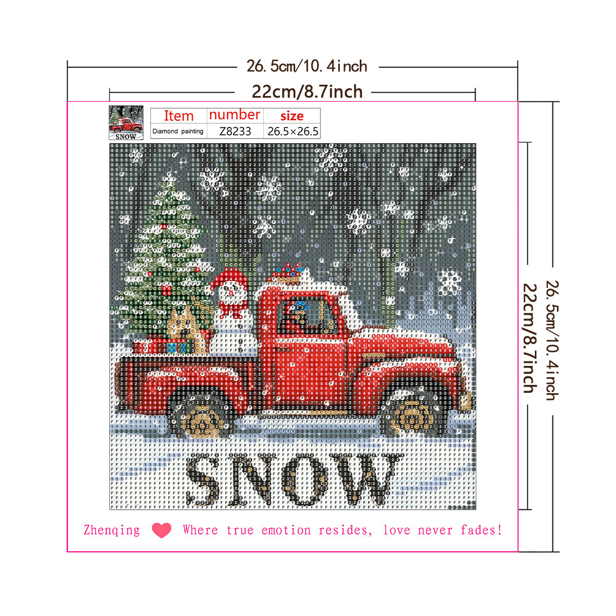 Pegatinas hechas a mano pintura de diamantes nuevo muñeco de nieve de Navidad coche niños pintura adhesiva de resina de alta calidad artefacto de descompresión de bricolaje