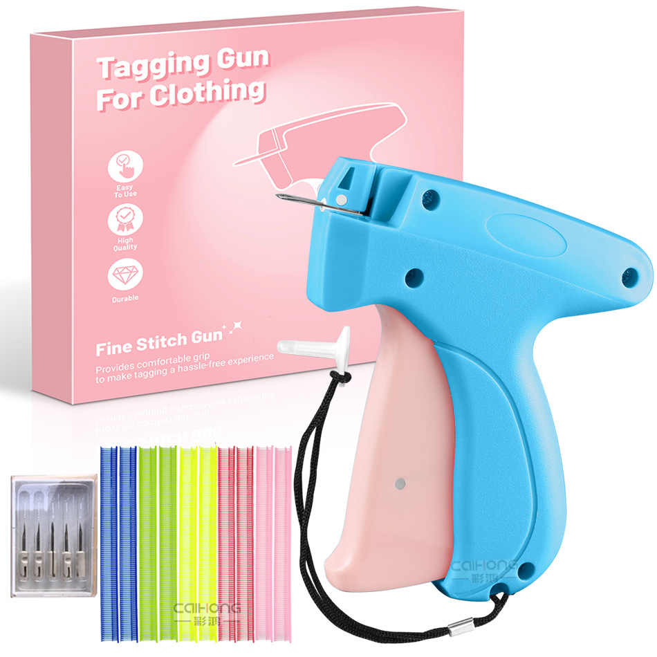 Amazon pistola de costura rápida transfronteriza STITCHY herramienta de costura de ropa mini mano colgante micro pistola de aguja