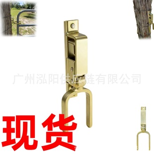 跨境新品Instant Locking Gate Latch 即时锁定门闩适用农场牧场-阿里巴巴