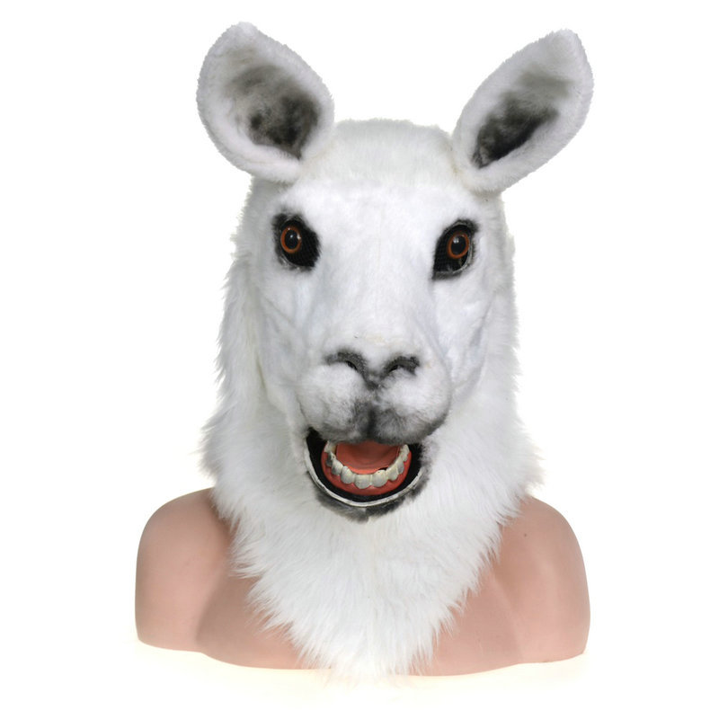 Máscara de cabeza de animal de cara completa Lobo Oso conejo León leopardo fotografía bola rendimiento máscara de película fabricante