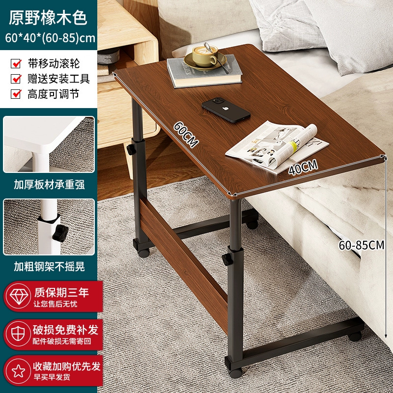 Mesa de cama elevadora móvil dormitorio de estudiantes mesa de estudio escritorio escritorio de escritorio escritorio de escritorio dormitorio escritorio de computadora pequeña mesa