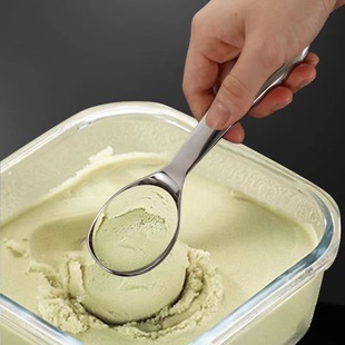 304 Stainless Steel Ice Cream Scoop Watermelon Scoop Fruit Baller Ice Cream Scoop Commercial Ice Cream Spatula Wholesale