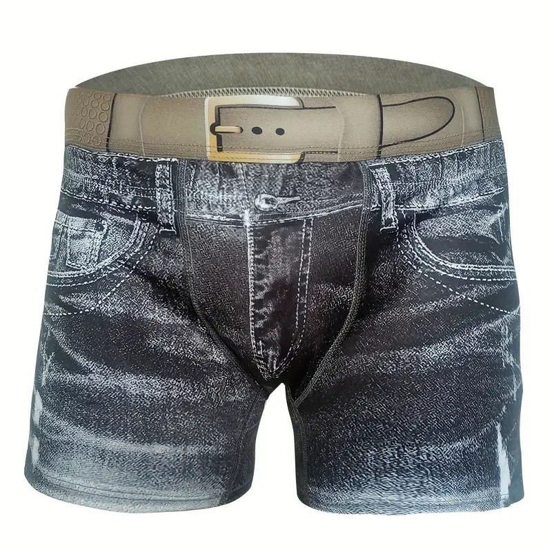 Bragas de cintura elástica de serie divertida transfronteriza 3D impresión digital pantalones cortos de playa para hombres fábrica al por mayor MP01