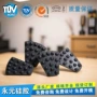 静音减震耐磨黑色脚垫