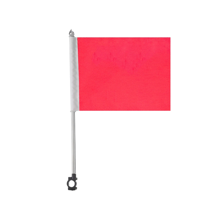 Открытый гоночный автомобиль тяжелый локомотив декоративный флаг внедорожный мотоцикл флагшток квадроцикл внешний хвост красный флаг