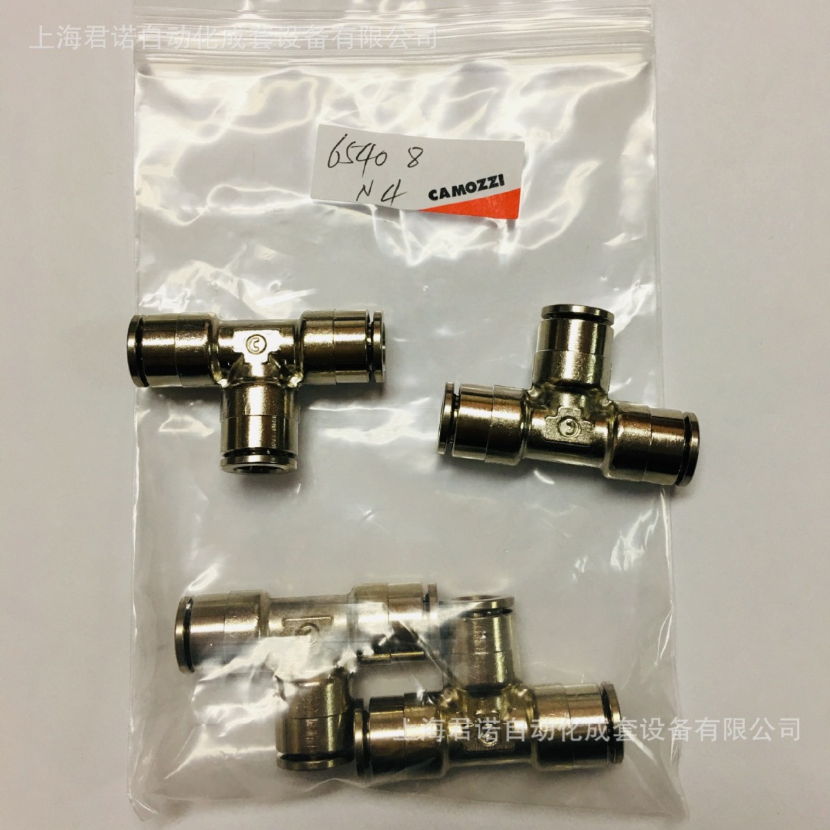 快插管接头 6540 8 CAMOZZI 康茂胜 6000系列快插管接头