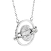 Time hourglass necklace [silver 1 piece]