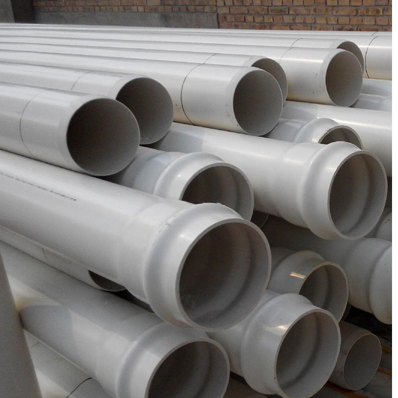 PVC农田灌溉管400 灰色浇地管低压灌溉输水管园林灌溉管