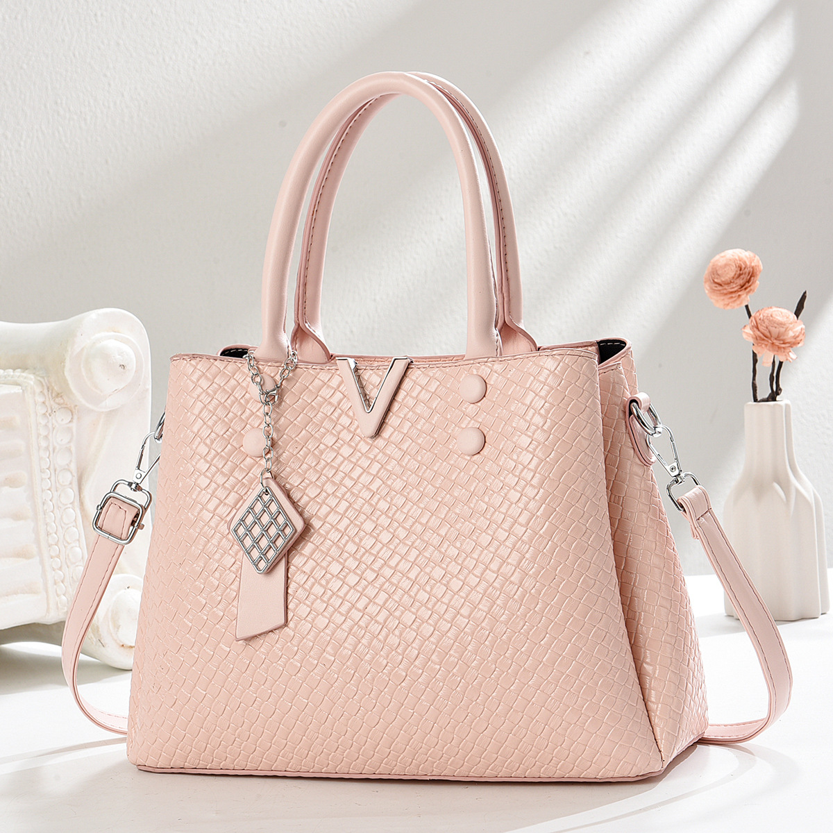 Bolso femenino de alta calidad práctico de gran capacidad bolso portátil para mujer bolso femenino 2025 nuevo bolso de mensajero de un solo hombro