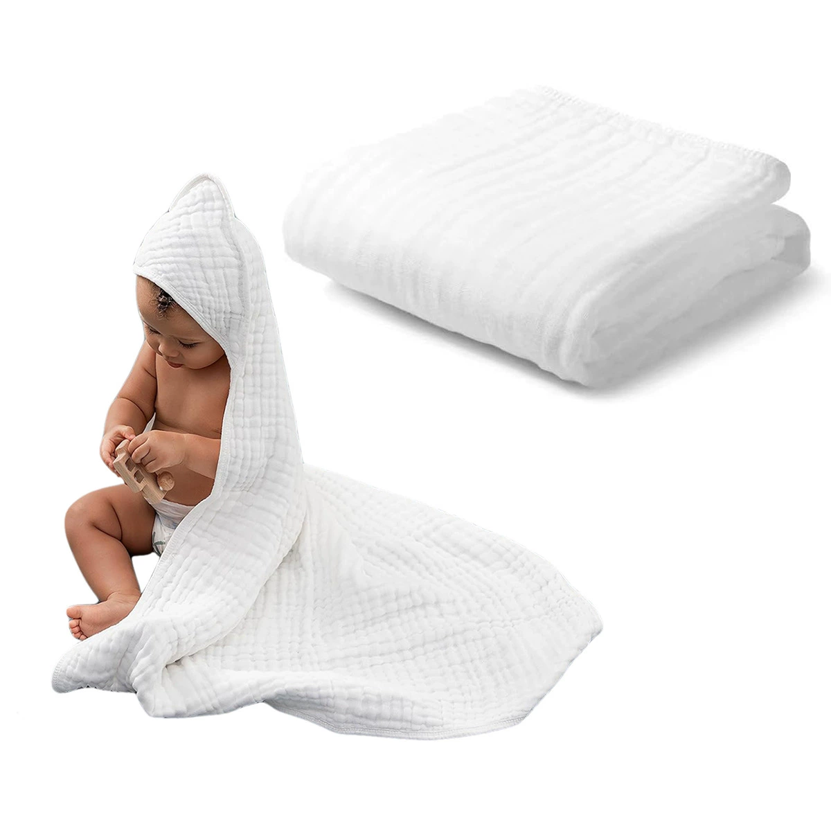 Children's bath towel, trench coat, Amazon