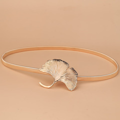 金屬彈簧腰帶女韓版時尚百搭配連衣裙子襯衫毛衣鬆緊彈力腰鏈腰封