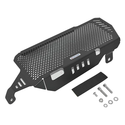 Suitable for HO CRF250L CRF300L 21-24 modified motorcycle water tank net protection radiator guard (Motorcycle frame) - black