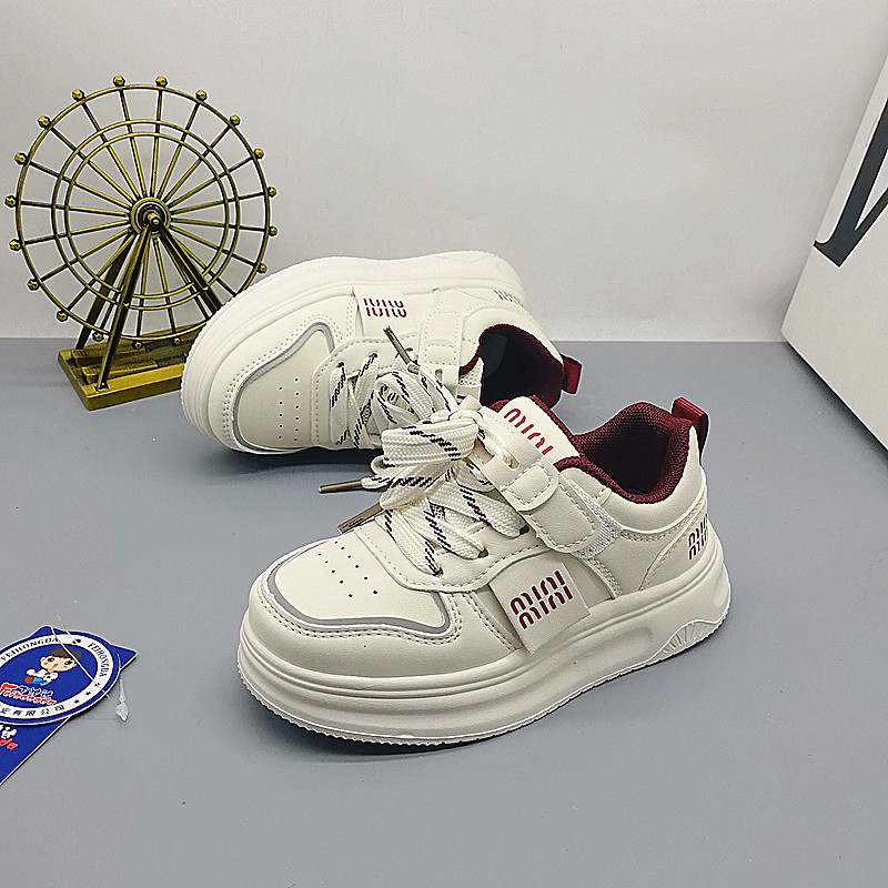 27-37 Tales zapatos de cuero para niños impermeables zapatos de correr para niños 2025 nuevos zapatos de ocio para niños diarios