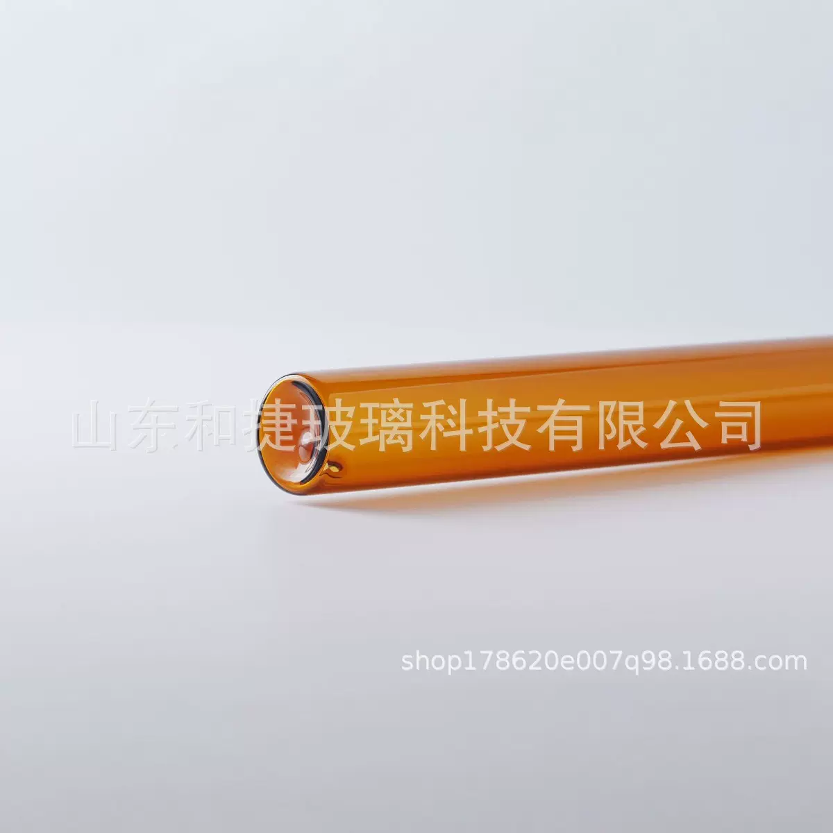 山东和捷批发现货耐热光滑无气泡玻璃管材用于制药实验室建材装饰