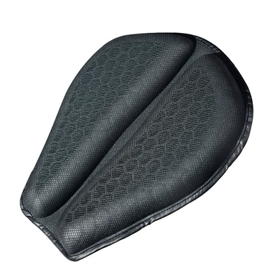 Electric Vehicle Seat Cover, Ultra-Soft Motorcycle Seat Cover, Universal for Delivery, Sun-Proof, Waterproof, Heat-Insulating, Thickened Shock-Absorbing for Electric Bikes (Motorcycle cushion) - black-one-size