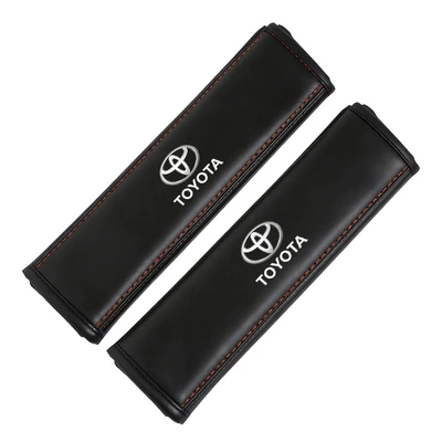 Clothing Universal Interior Accessory — Seat belt shoulder pad - double-line-shoulder-pads-toyota