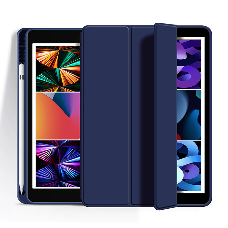 iPad pro 保護ケース、ペンスロット付き、11inch タブレットケース、Pro12.9 シリコンケース、2025 耐衝撃|undefined