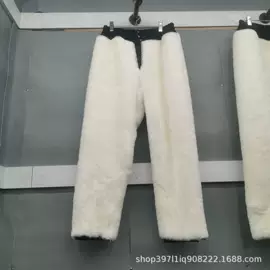 帽条;男式皮裤;毛领