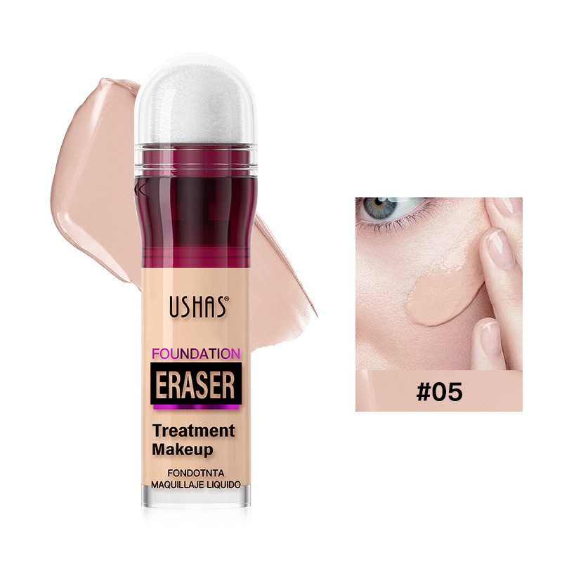 USHAS Europa y los Estados Unidos en stock de esponge de cabeza de esclarecedor, esclarecedor transparente, maquillaje suave y humectante UC009B