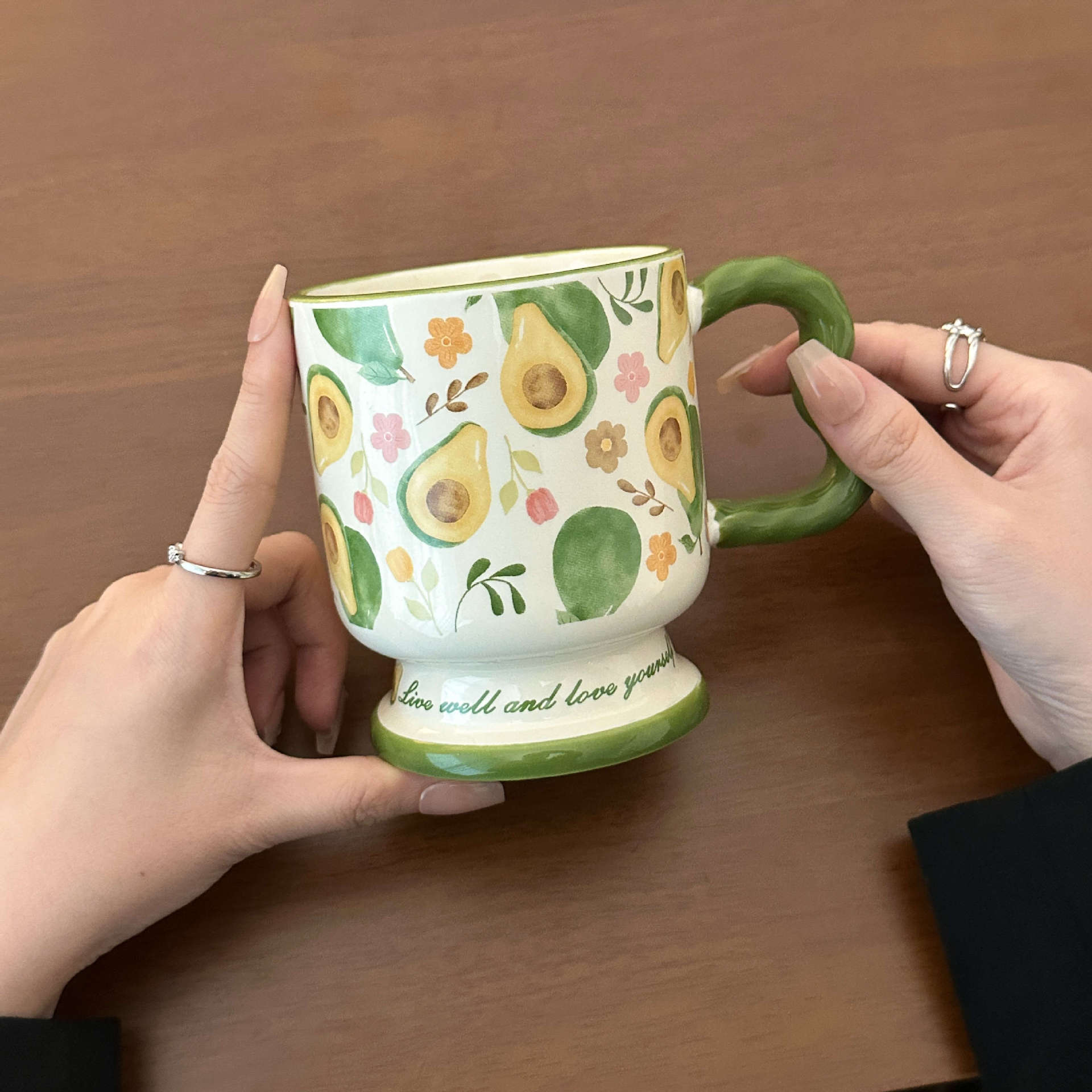 Regalos de cumpleaños de alta calidad para chicas, tazas de cerámica, tazas de café de desayuno de oficina prácticas