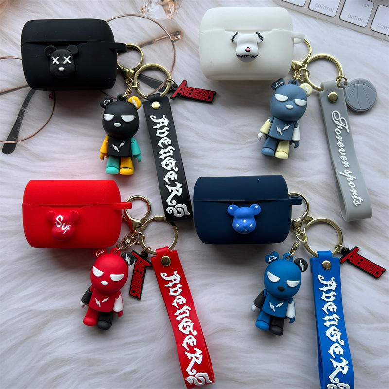 Applicable to Jabra gebolang Elite 85T Bluetooth headset protective case 2/3/4/5 cartoon fresh soft case