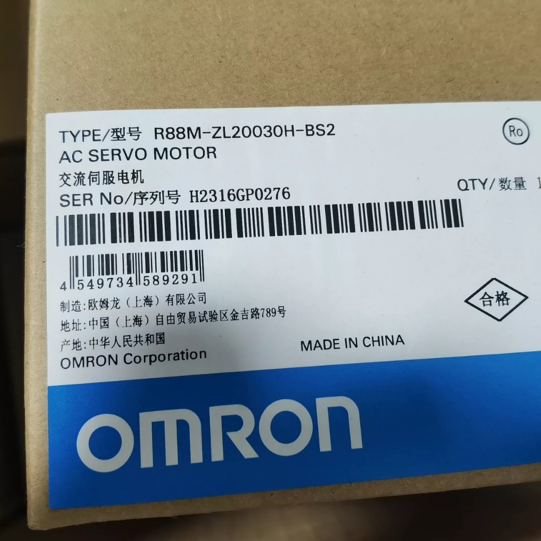 OMRON R88M-ZL20030H-BS2 伺服电机全新原装正品 议价优惠进口