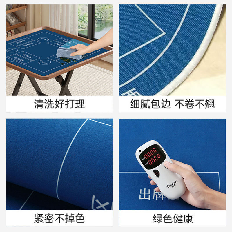 简易正方形折叠桌子便携可折叠家用扑克棋牌桌简约比赛掼蛋用桌|undefined