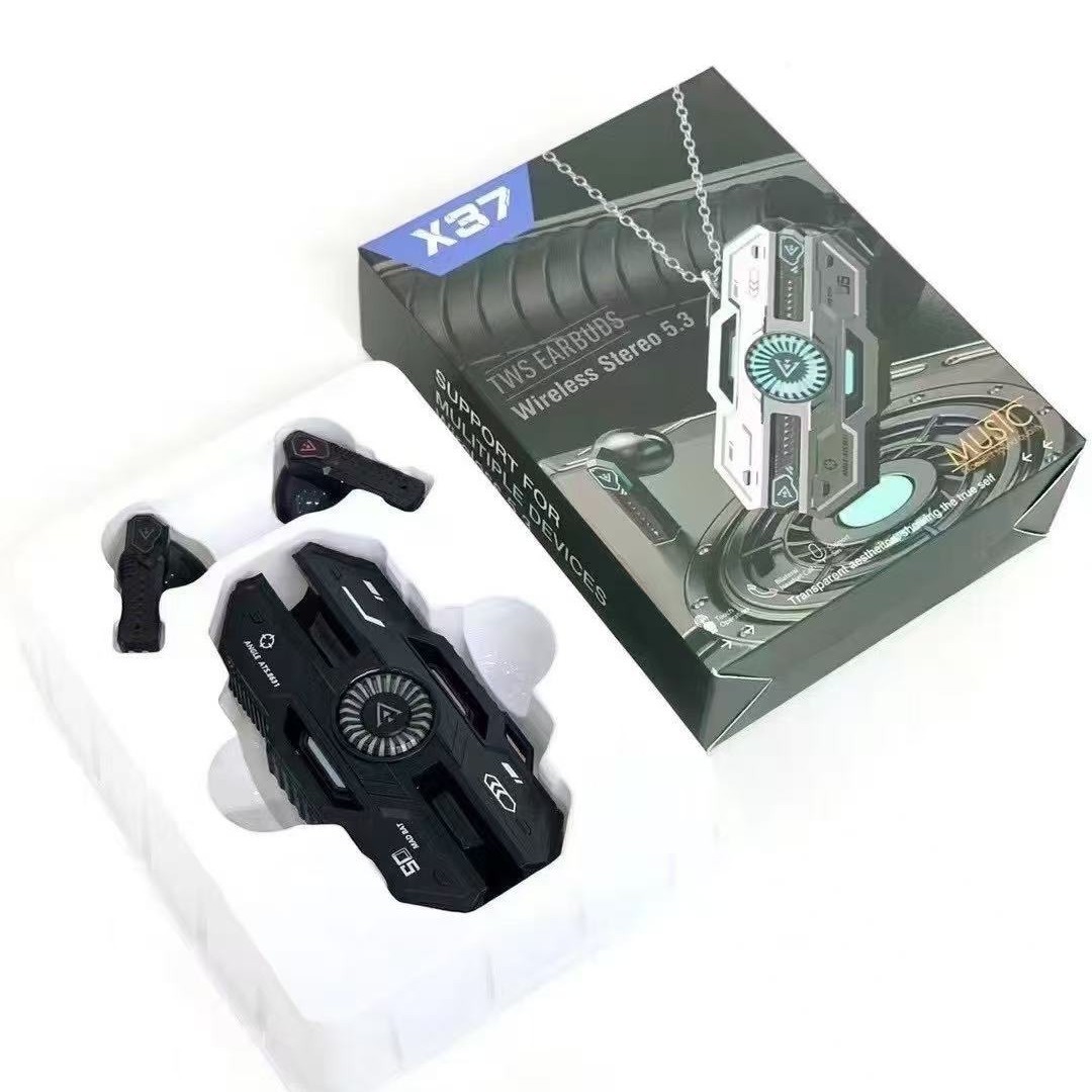 (Cross-border trading), neon gaming extra-long design headphones, x37, bluetooth 4