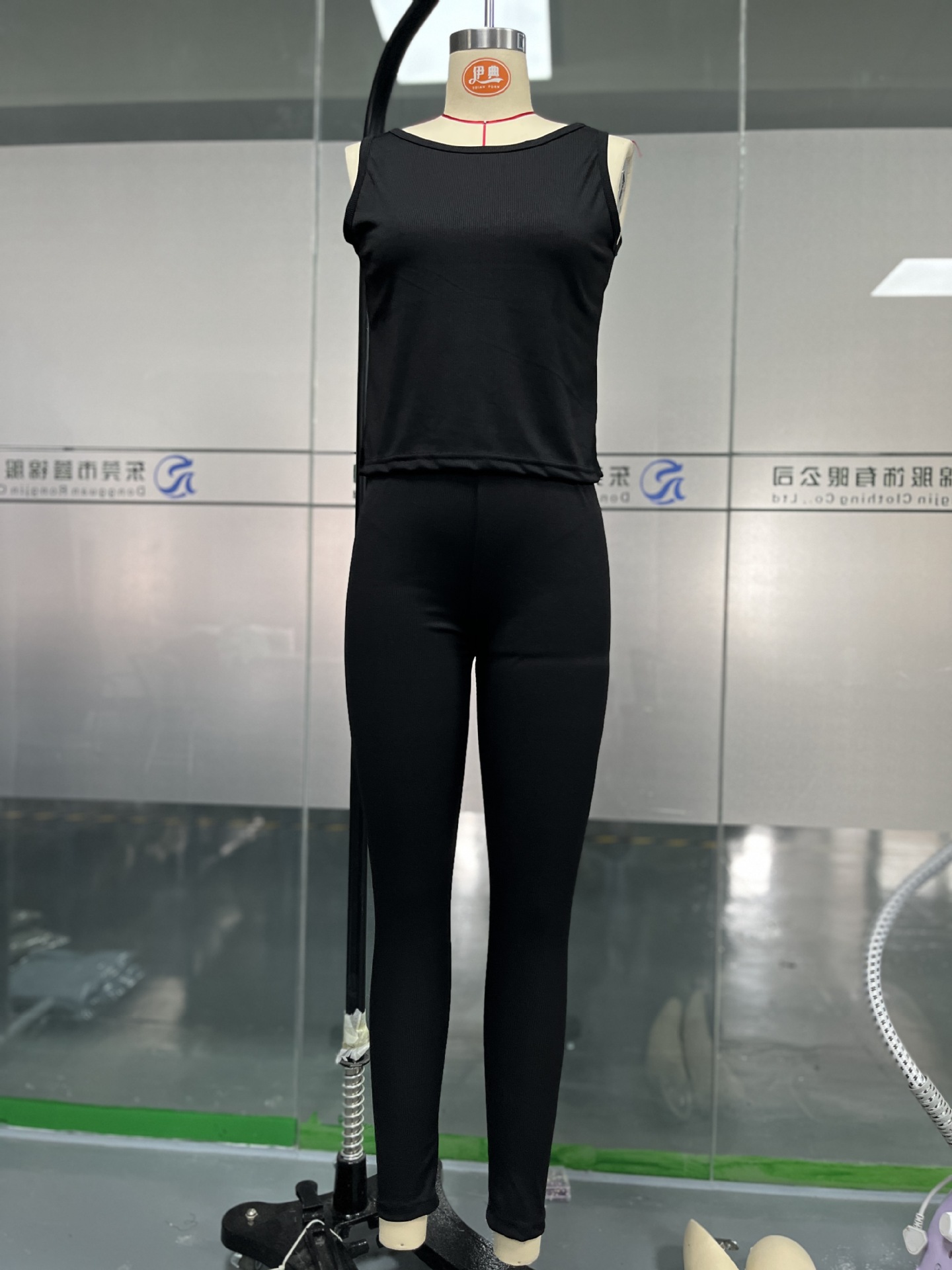 (조끼+바지) 블랙