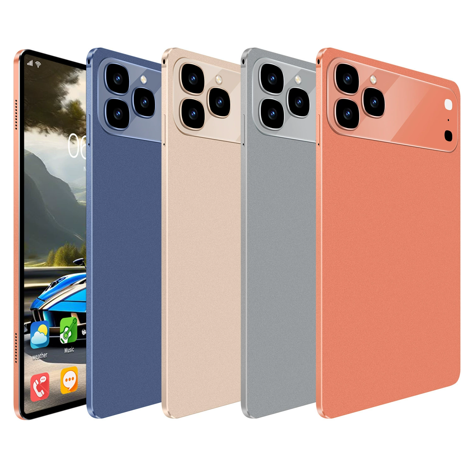Npad23 планшетный ПК 5G карта полноценно сетевой доступ Google Store APP загрузка видеозвонок i17 Hermès Оранжевый