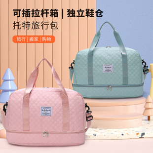 Large Capacity Fitness Bag Portable Short-distance Travel Storage Travel Bag Cross-border Wholesale Sports Yoga Luggage Bag