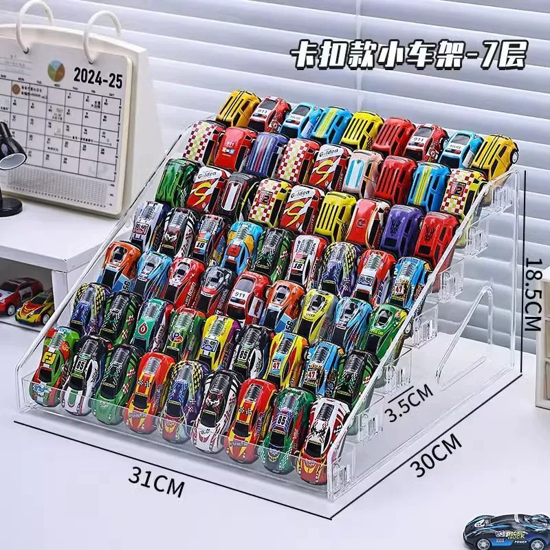 Металлическая игрушечная машина, система хранения, игрушки Hot Wheels, acrylic stand